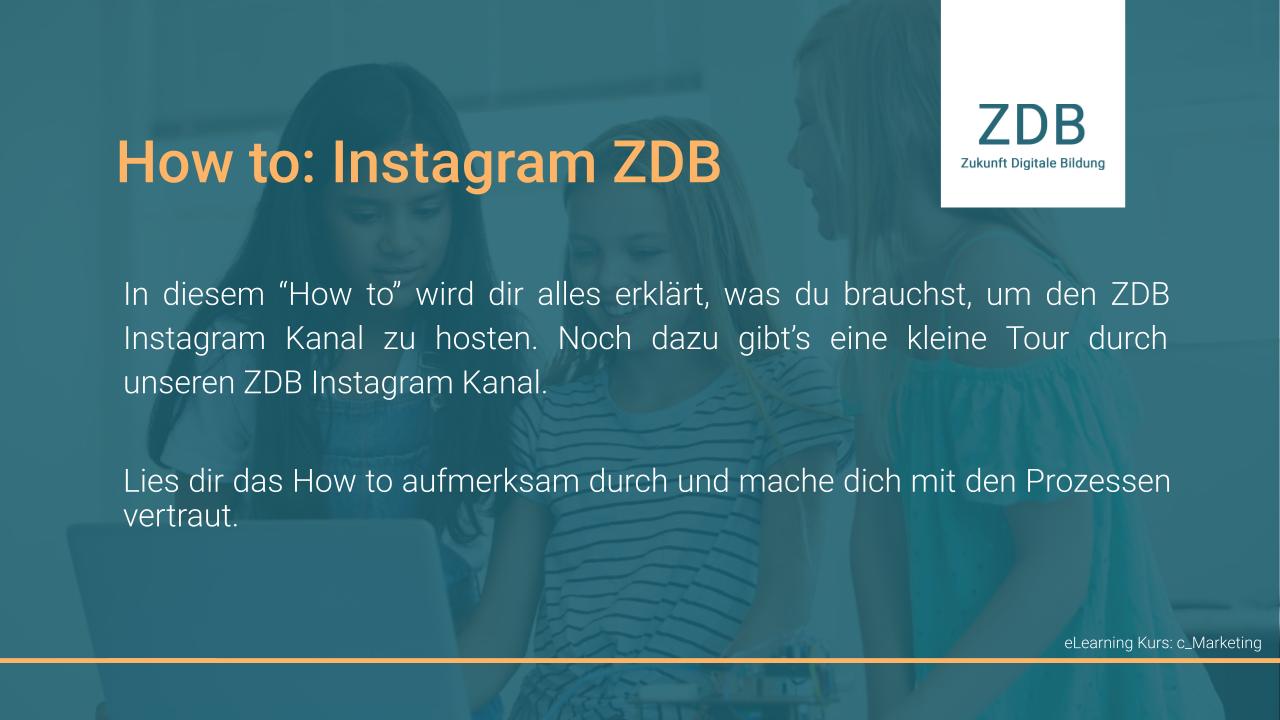 How To Instagram ZDB